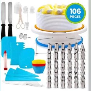 106 Pieces Cake decorating kit Brand New with Box